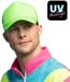 Boland Pet Fluo neongroen Neon,Groen - 56-62 - Volwassenen - Unisex - 80's & 90's - Disco
