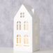 Boltze Home Deco huisje Domizil metaal LED H22,3cm