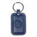 Volkswagen 330087010A287 Sleutelhanger Sleutelhanger Sleutelring, Blauw, met VW-logo, blauw, Eén maat, Hedendaags