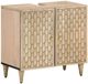 vidaXL Meuble sous lavabo - 62x33x58 cm - Bois de manguier massif