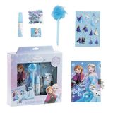 CERDÁ LIFE'S LITTLE MOMENTS Disney Frozen Ensemble de journaux intimes Cadeaux Filles – Journal avec serrure et accessoires de bricolage