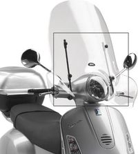 Givi Piaggio Vespa Lx/granturismo/gts Super/gts 104a Kit Transparent