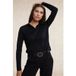 River Woods T-shirt classique manches longues noir taille : S