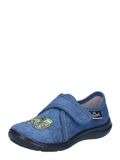 BECK Huisschoenen 'Traktor' hemelsblauw / grijs / kiwi / zwart