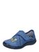 BECK Huisschoenen 'Traktor' hemelsblauw / grijs / kiwi / zwart