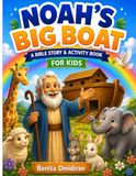 Noah's Big Boat: A Bible Story & Activity Book for Kids Ages 4–10