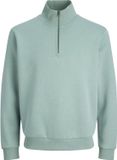 JACK&JONES JJEBRADLEY SWEAT HALF ZIP NOOS Heren Sweater XL Mineral Blue