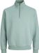 JACK&JONES JJEBRADLEY SWEAT HALF ZIP NOOS Heren Sweater XL Mineral Blue