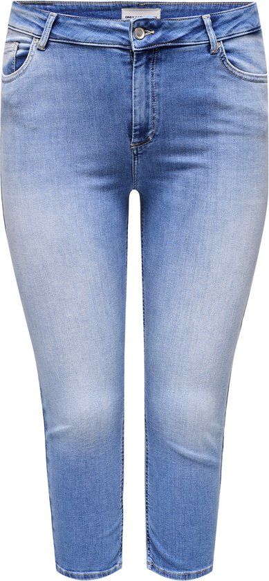 Carmakoma ONLY CARWILLY Capri Jeans - Light Medium Blue Denim - Women's Size L (46)