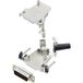 TRU COMPONENTS TCD45ZF15DBPK 7709704 D-sub male connectorset 45 ° Aantal polen: 15 Soldeerkelk 1 stuk(s)