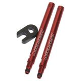 Massi PROLONGATEUR-ventiel 60 mm rood 2 stuks