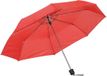 Merkloos / Sans marque Inspirion Gmbh Paraplu - 2x stuks - opvouwbaar - rood - D96 cm - compact formaat