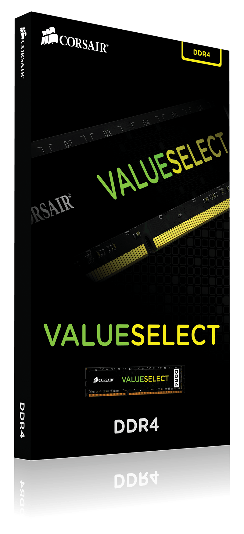 Corsair ValueSelect 8GB, DDR4, 2400MHz