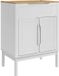 vidaXL Armoire de salle de bain FLORO Blanc Pin massif 60 x 40 x 80 cm