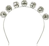 Boland Diadeem Disco deluxe - Één maat - Volwassenen - Vrouwen - 80's & 90's - Disco