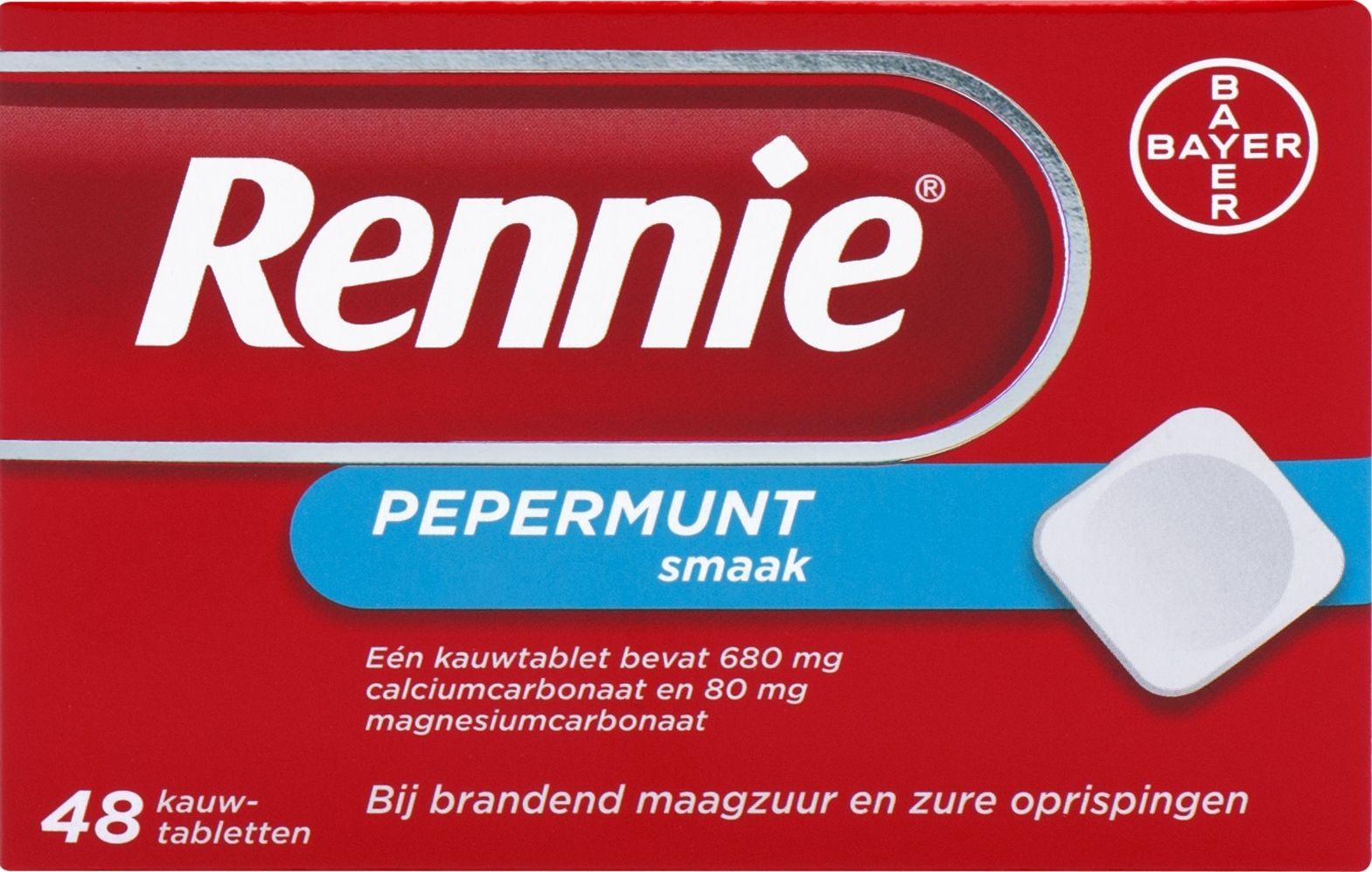 Rennie Kauwtabletten 48st
