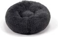 Beeztees Yali Hondenmand Pluche Fluffy Grijs Diameter 50 cm