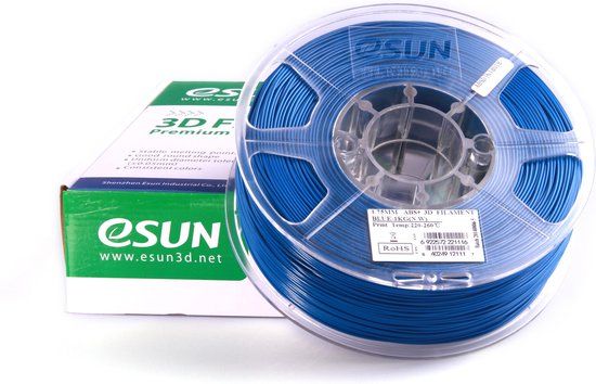 eSun ABS+ 3D Printer Filament - 1.75mm - Blue - 1kg