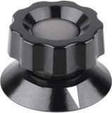 Mentor 475.61 Draaiknop Met wijzer Zwart (Ø x h) 42 mm x 28 mm
