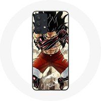 Maniacase Hoesje voor Samsung Galaxy A13 5G Luffy Gear 5 One Piece Anime Manga