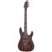 Schecter C-1 Exotic Ebony Natural Satin guitare électrique