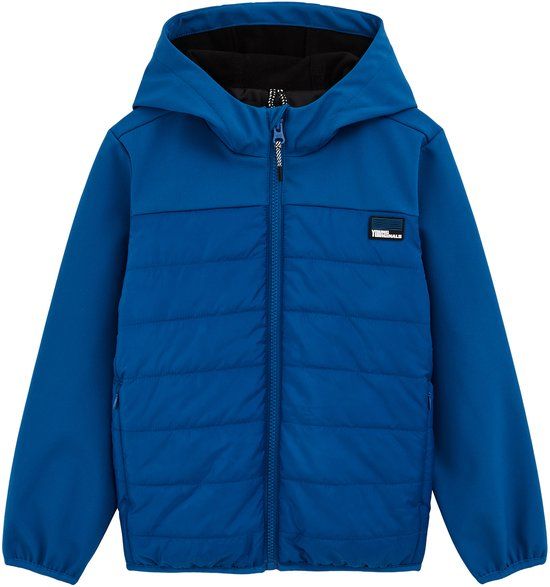 WE Fashion Jongens softshell jack met capuchon