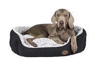 Nobby Comfortbed Ovaal Cacho - Donkergrijs - 86 x 70 x 24 cm