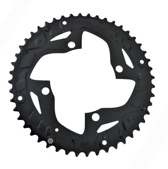 Shimano kettingblad Alivio FCM4010 48T 9S 104 mm zwart