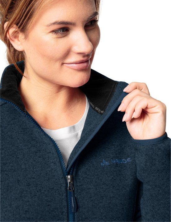 Vaude Rienza IV Dames Fleece - Dark Sea - Maat 44 - Dames - Herfst/Winter 2023