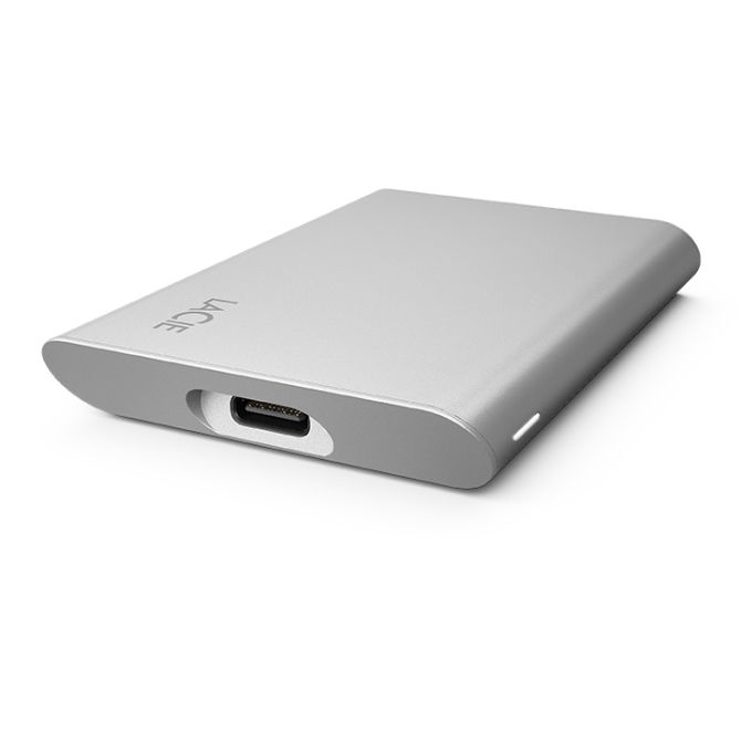 LaCie STKS1000400 1TB External SSD - Silver