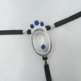 Sylvie Monthulé Blue Crystal Pearl Clitoris Piercing Size 56