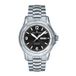 Revue Thommen 16040.2437 Montre homme Automatique Noir Verre saphir Acier Argenté 10 ATM