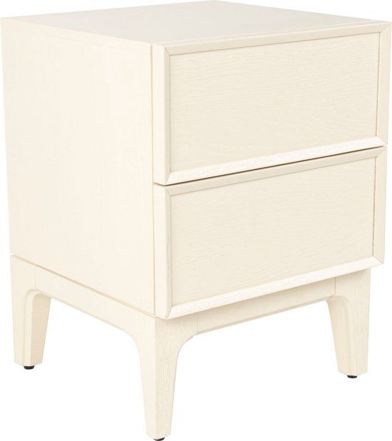 Zuiver June Nachtkastje/ Bijzettafel Hout Beige