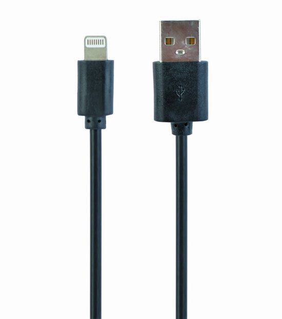 Cablexpert CC-USB2-AMLM-1M - Oplaadkabel Lightning