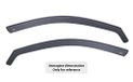 DGA Zijwindschermen compatibel met Volkswagen Transporter T5 2003-2015 & T6 2015-2020 & T6.1 2020-2024 (2-delig)