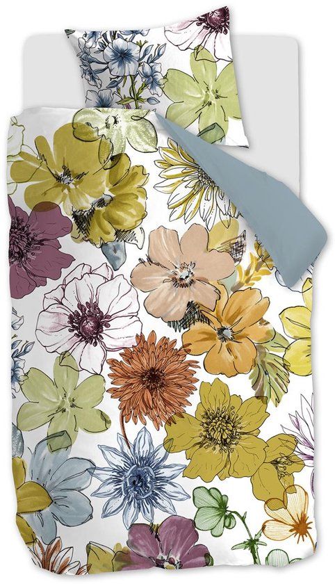 Beddinghouse Lotti dekbedovertrek - Eenpersoons - 140x200/220 - Multi