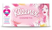 Kleenex Cosmetic cosmeticadoekjes, per stuk verpakt (1 x 80 doekjes)