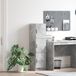 vidaXL Highboard Beton Grijs 31.5 x 32 x 122.5 cm