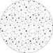 Bonateks Ronde digitaal bedrukte muismat, antislip onderkant, voor kantoor en thuis, diameter: 22 cm