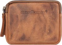Greenburry Vintage heuptasje leer 11 cm - Unisex - bruin