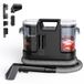 Lubluelu Aspirateur de tissu, nettoyeur de rembourrage, appareil, 18 kPa, 1400 W, nettoyeur de tapis, aspirateur de lavage avec chauffage rapide de 10 s à 35-60 °C et auto-nettoyage, nettoyeur de tapis portable pour tapis