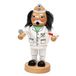 Dekohelden24 Wood Räuchermann Dokter, L/B/H: 9,5 x 8 x 19 cm.
