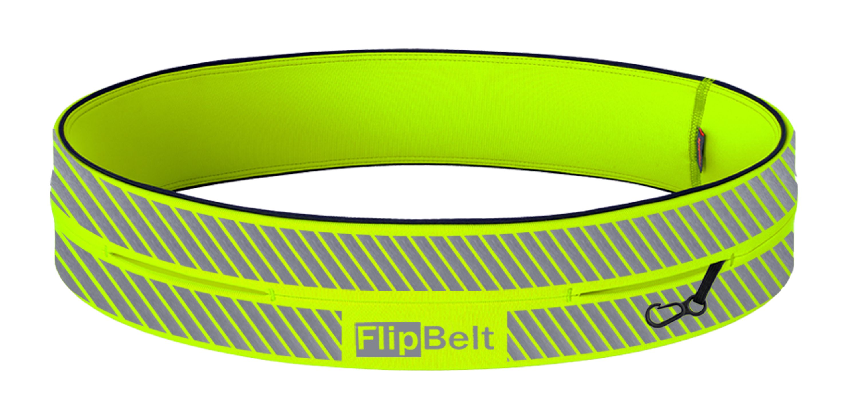 FlipBelt - Runners - Running belt - Neon Geel - XL