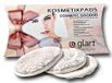 Glart 44AP Wasbare verwisselbare make-up pads met wastasje - beige en wit (7 stuks)