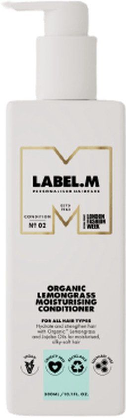 Label.M Lemongrass Organic Moisturising Conditioner - 1000 ml