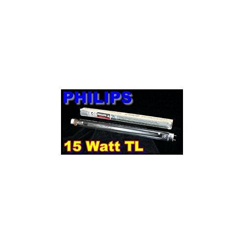 Philips 15 Watt TUV TL T8 UV-C vervangende lamp lengte ca. 437,4 mm versie 2013