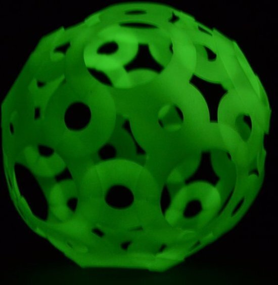 FOOOTY Glow in the Dark - Reis Voetbal - Voor Binnen en Buiten - Lichtgevend - CreÃ«er je eigen Bal