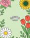 Bold & Easy Flowers: Simple Large Print Flower Designs with Thick Lines for Adults, Seniors and Beginners | Relaxing Plants and Botanicals