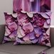 PETTI Artigiani Italiani - Paar kussenslopen 35 x 35 cm, van microvezel, decoratief kussen voor slaapkamer, bank, woonkamer, set van 2 kussenslopen, bloemenpatroon 05 23, 100% Made in Italy