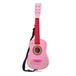 New Classic Toys Gitaar - Roze met Bloemen